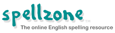 Spellzone - the online English spelling resource